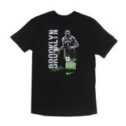 Kevin Durant MVP T-shirt Brooklyn Nets Nike , Black , Heren