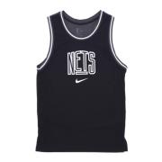 Brooklyn Nets Basketball Tank Top Nike , Black , Heren