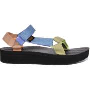 Universele Plateau Sandalen in Multi Kleur Teva , Multicolor , Dames