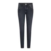 Klassieke Colla Jeans in Donkerblauw MOS Mosh , Blue , Dames