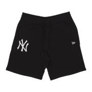 MLB League Essentials Shorts Zwart/Wit New Era , Black , Heren