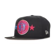 NBA All Star Game Plat Klep Pet New Era , Black , Unisex