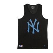 MLB Team Logo Tank Top Zwart New Era , Black , Heren