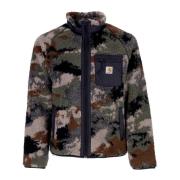 Sherpa Teddy Bear Jas Zwart Carhartt Wip , Multicolor , Heren