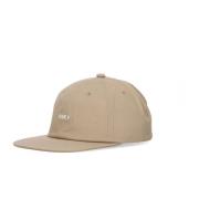 Stoere Twill Flat Brim Cap Obey , Beige , Heren