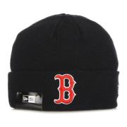 Boston Red Sox Gebreide Muts New Era , Black , Unisex