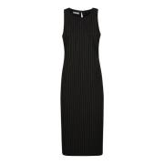 Elegante Zwarte Jurk voor Vrouwen Patrizia Pepe , Black , Dames