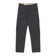 Zwarte Rinsed Cargo Broek Carhartt Wip , Black , Heren