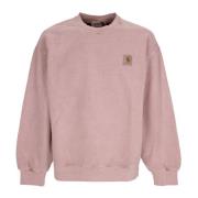 Roze Crewneck Sweatshirt Carhartt Wip , Pink , Heren