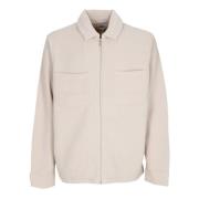 Jas met kraag en zakken Obey , Beige , Heren