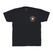 Vintage Black Pigment Heren T-shirt Obey , Black , Heren