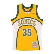 Kevin Durant NBA Basketball Tank Top Mitchell & Ness , Yellow , Heren