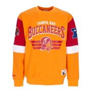 NFL Crewneck Sweatshirt Tampa Bay Buccaneers Mitchell & Ness , Orange ...