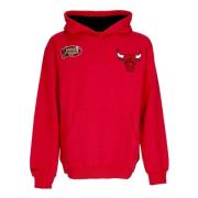 Chicago Bulls Vintage Logo Hoodie Mitchell & Ness , Red , Heren