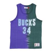 NBA Vertical Tie Dye Tank Mitchell & Ness , Multicolor , Heren