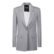 Elegante Blazer voor Vrouwen Patrizia Pepe , Gray , Dames