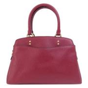 Pre-owned Leather handbags Coach Pre-owned , Red , Dames