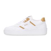 Ananas Lage Sneaker Bestendig Ademend MoEa , White , Heren