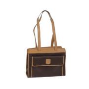 Pre-owned Leather celine-bags Celine Vintage , Brown , Dames