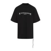 Zwart Logo Tee Mastermind World , Black , Heren