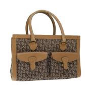 Pre-owned Canvas handbags Dior Vintage , Beige , Dames