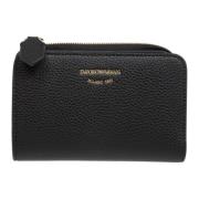 Muntportemonnee met drukknoopsluiting Emporio Armani , Black , Dames