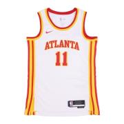 Basketbal Tanktop Swingman Editie Trae Young Nike , White , Heren