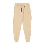 Tech Fleece Joggers - Lichtgewicht Trainingsbroek Nike , Beige , Heren