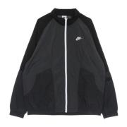 Trendy Trainingsjack Antraciet/Zwart/Wit Nike , Black , Heren