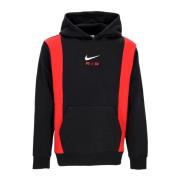 Sportswear Air Pullover Fleece Hoodie Nike , Black , Heren