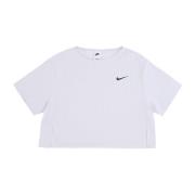 Rib Jersey Top in Photon Dust Nike , Gray , Dames