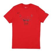 Chicago Bulls Tee City Connect Nike , Red , Heren