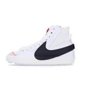 Jumbo High-Top Sneaker Wit/Zwart Nike , White , Heren