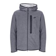 Tech Fleece Zip Hoodie Zwart Nike , Black , Heren