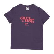 Sporty Trendy Dark Raisin Tee Nike , Brown , Dames