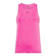 Athletic Tank Top Reebok , Pink , Dames