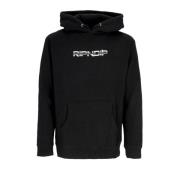 Zwarte Hoodie met Kangoeroezak Ripndip , Black , Heren