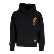 Zwarte hoodie met geborduurde details Propaganda , Black , Heren