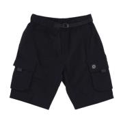 Zwarte Cargo Shorts met Zakken Dolly Noire , Black , Heren