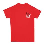 Rode Skate Tee Korte Mouw T-shirt ES , Red , Heren