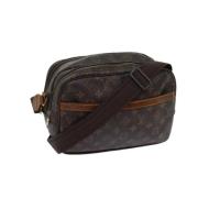 Pre-owned Canvas louis-vuitton-bags Louis Vuitton Vintage , Brown , Da...