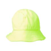 Gewatteerde Bucket Hat Flapper , Yellow , Dames