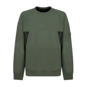 Ivy Zwart Sweatshirt Ronde Hals Lange Mouwen Y-3 , Green , Heren