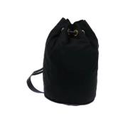 Pre-owned Nylon celine-bags Celine Vintage , Black , Dames