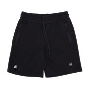 Zwarte Sweatpant Shorts Elastische Taille Dolly Noire , Black , Heren