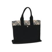 Pre-owned Cotton handbags Burberry Vintage , Black , Dames