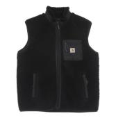 Zwarte Mouwloze Sherpa Vest Mesh Interieur Carhartt Wip , Black , Here...