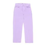 Relaxed Fit Denim Werkbroek Obey , Purple , Heren