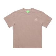 Galaxies Relaxte Top Khaki Heren T-shirt HUF , Beige , Heren