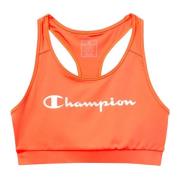 Sporty Racerback Logo Sports Bra Champion , Orange , Dames